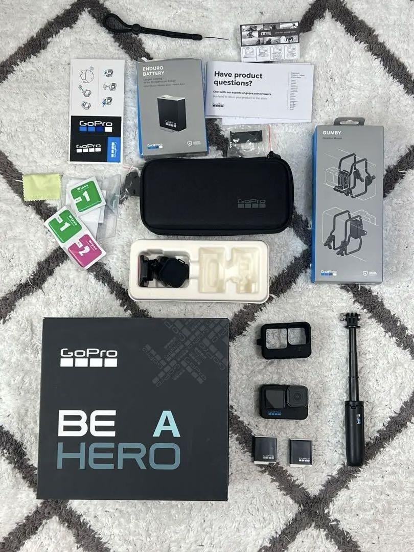 現地手9万！ GoPro HERO11 BLACK 気持ち良し 多数付属品付き