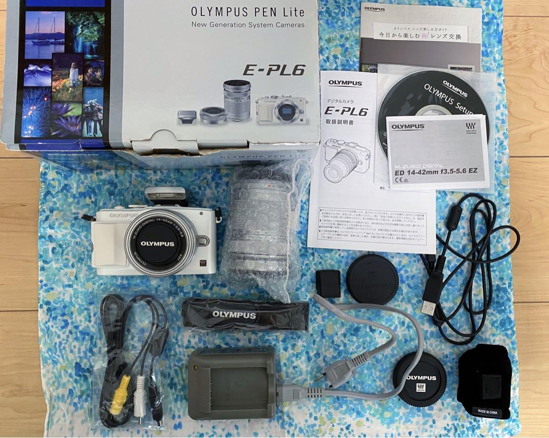 OLYMPUS E−PL7 BLACK！付属品あり！ 少なから