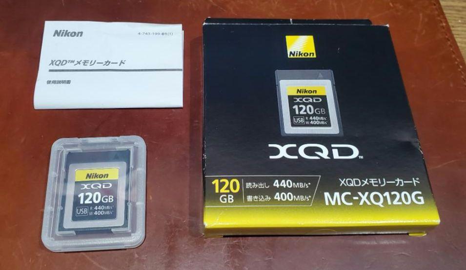 ニコン XQD メモリカード 120GB MC-XQ120G