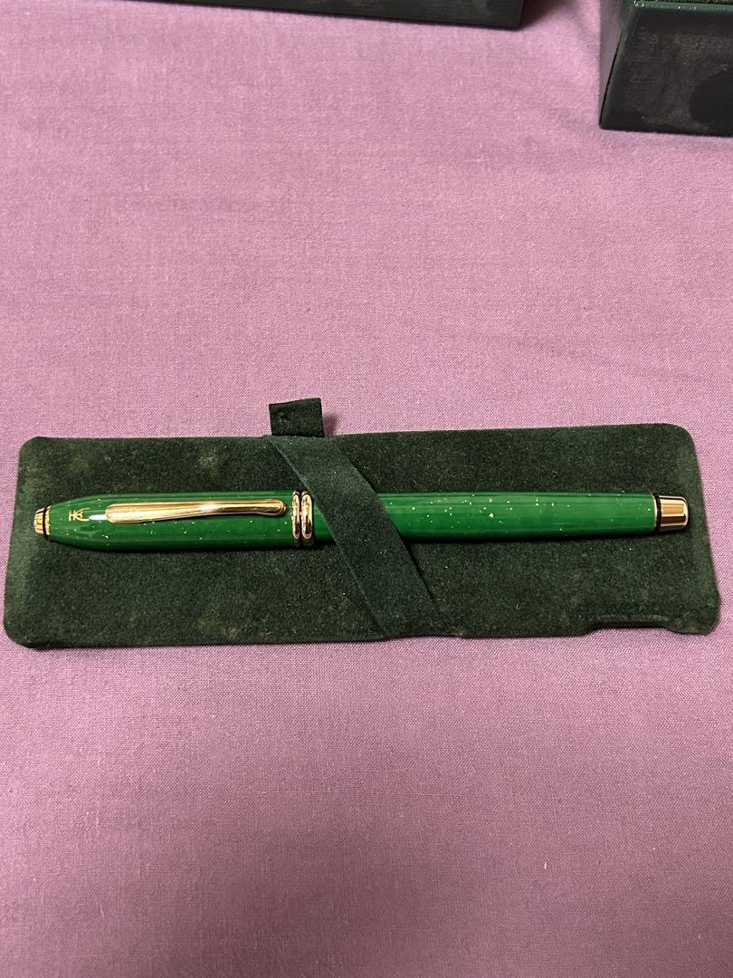 新品・未使用】CROSS 格好よかっ JADE 翡翠万年筆