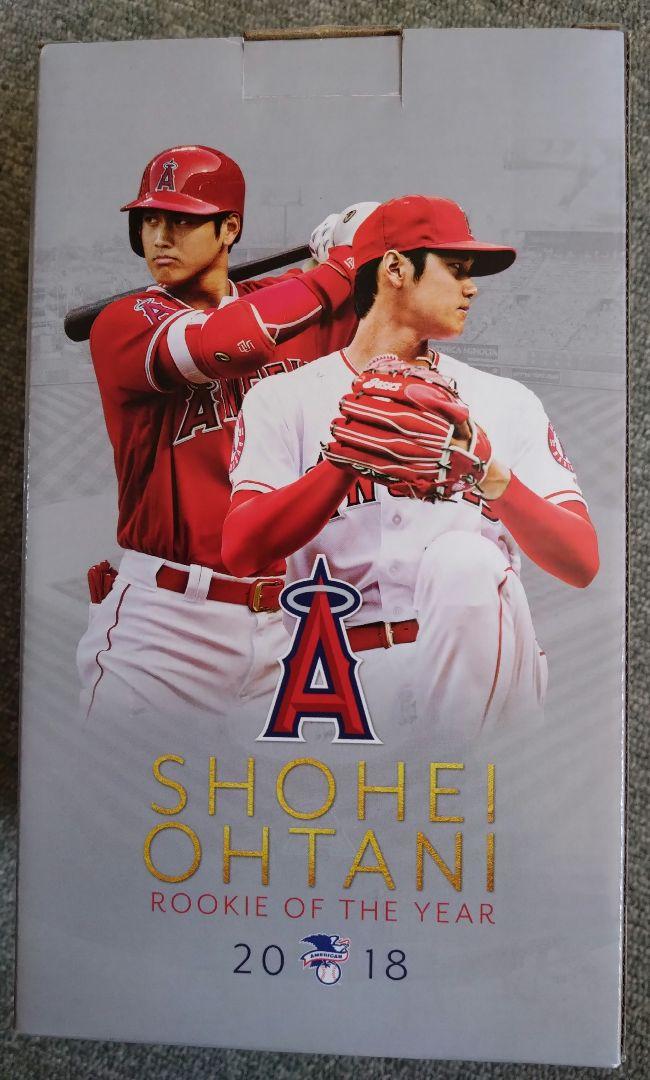 大谷翔平 ボブルヘッドフィギュア 可愛らしかっ ルーキーオブザイヤー2018 エンゼルス 限定