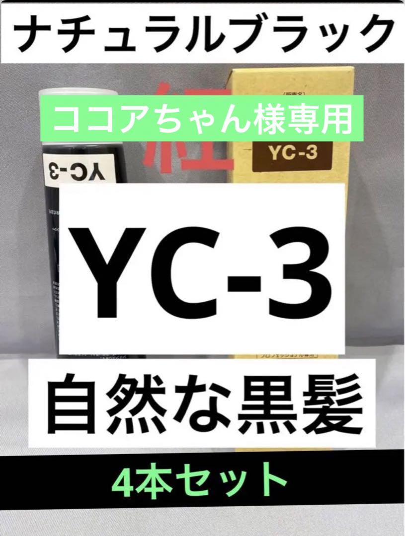 YC-3。4本ベルジュバンス弱酸性ヘアカラー白髪染めメーキングカラーマニキュア 暖か