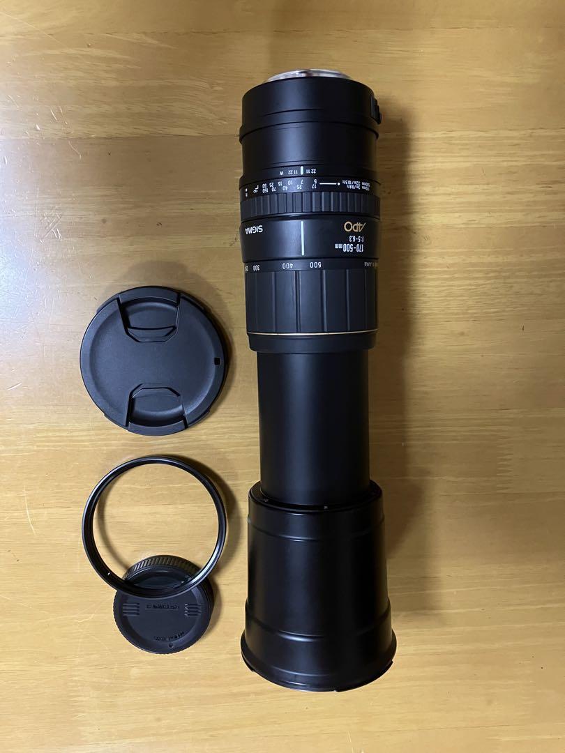 Sigma 170-500mm 1:5-6.3D APO Nikon F Mount for Camera | eBay