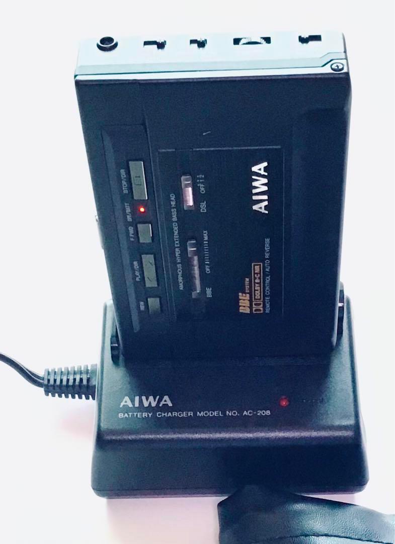 aiwa 大き アイワ HS-PX50 ポータブルカセットプレーヤー