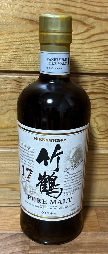 ニッカ 竹鶴 17年 ピュアモルトウイスキー 700ml