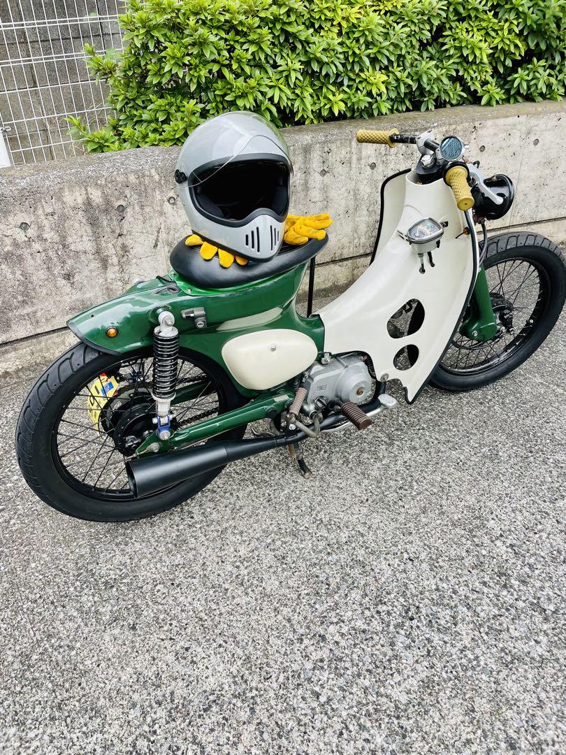 カブ フルカスタム 50cc 75cc ボアアップ リトルカブ スーパーカブ 見やすかっ