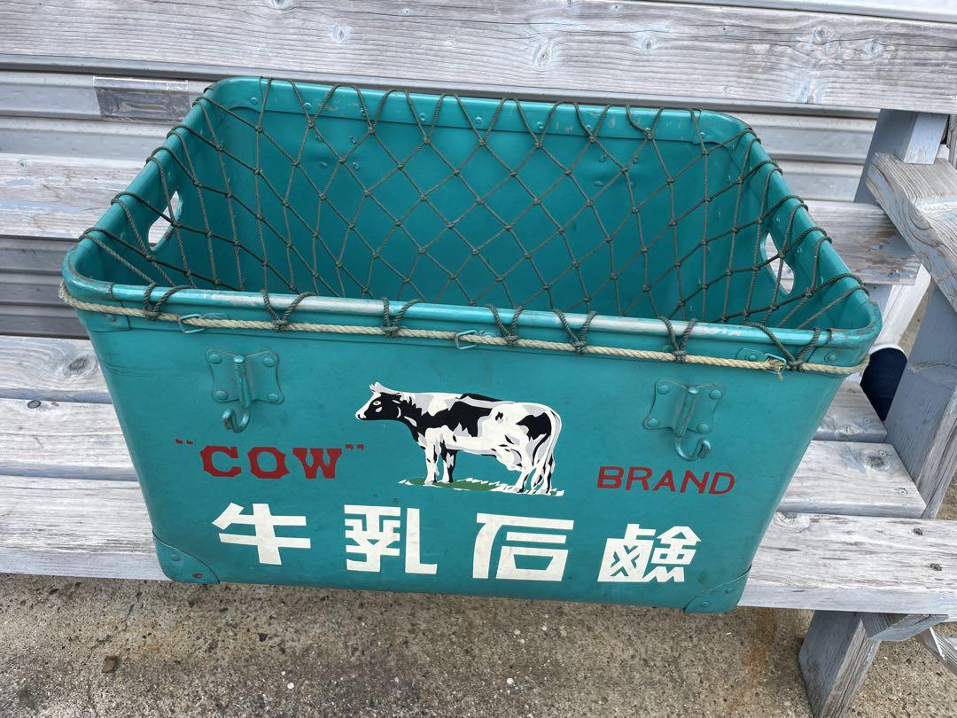 昭和レトロ 牛乳石鹸 ボテ箱 当時ネット付 みじかく