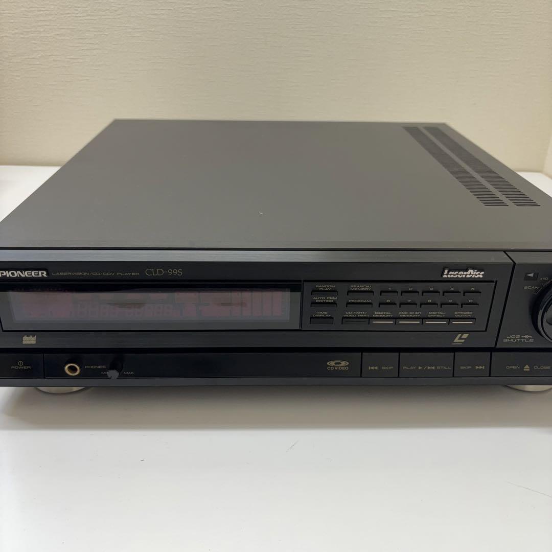 ベルト交換済 パイオニア CLD-99S 高画質レーザーディスクプレーヤー