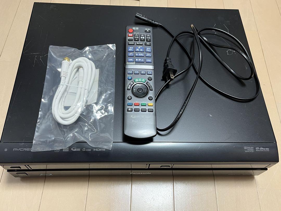 Panasonic blu-ray VHS 心強く DIGA DMR-BR670V-K