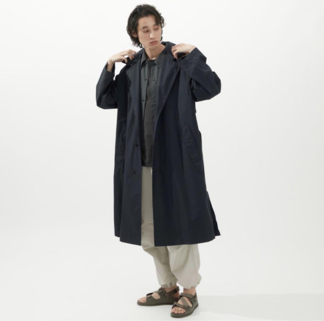 ユニクロユーフーデッドロングコート ユニクロu uniqlou 可笑しい ユニクロユーフーデッドロングコート ユニクロu uniqlou 可笑しい