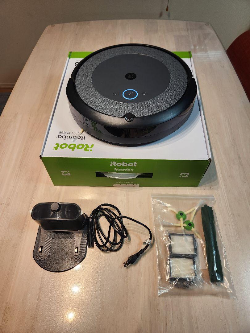 ロボット掃除機Roomba（ルンバ）i3 15060 中古 外箱・内箱・取説有 良く