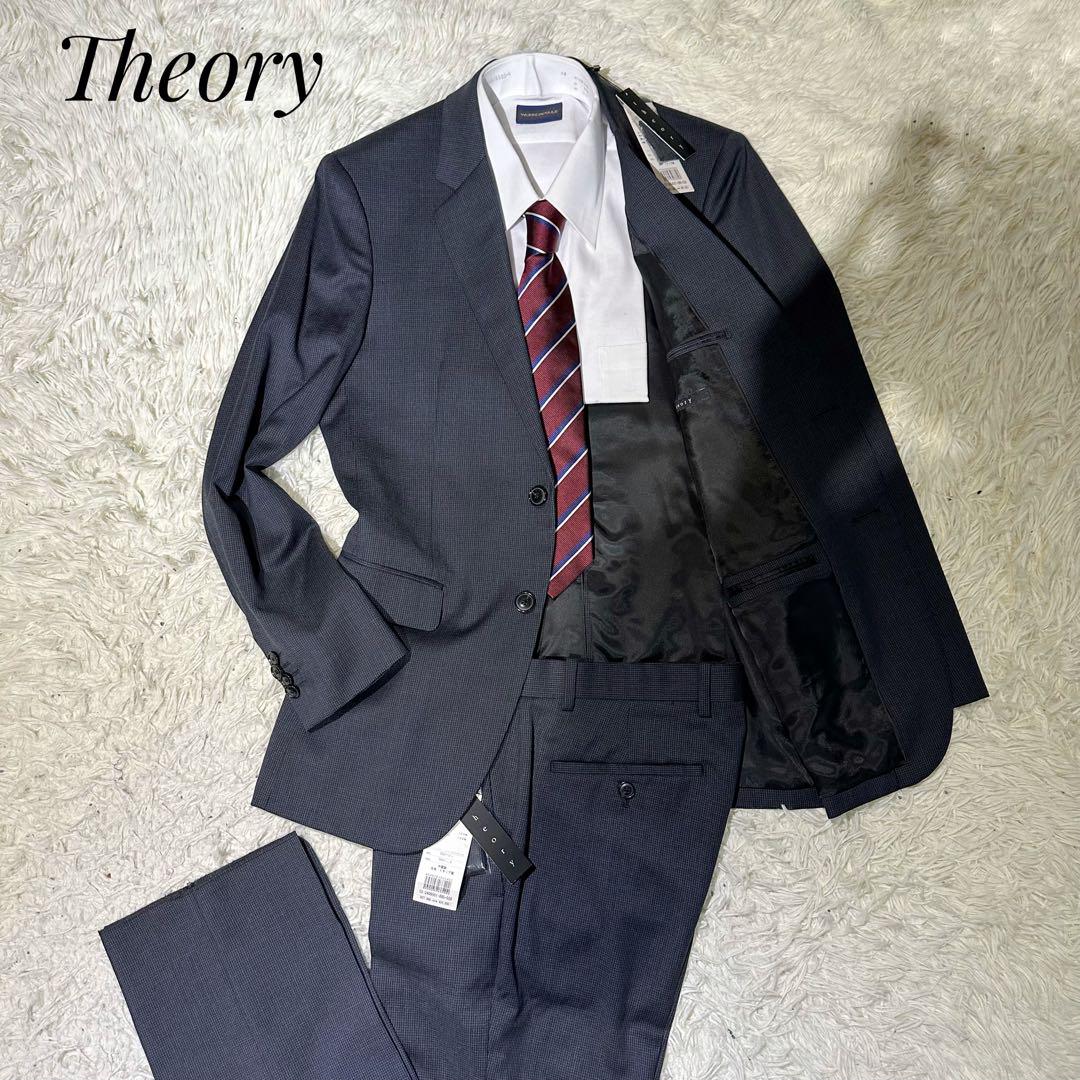 新品未使用タグ付き】Theory セオリー 潔 セットアップスーツ チェック 36