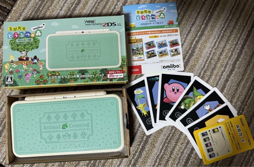 Newニンテンドー2DS LL とびだせ どうぶつの森 amiibo＋パック