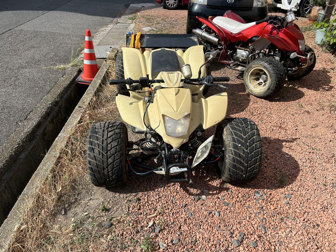 週末限定価格 バギー 中華バギー ATV 悲しく 4輪 実働 公道可 50cc 現状渡し