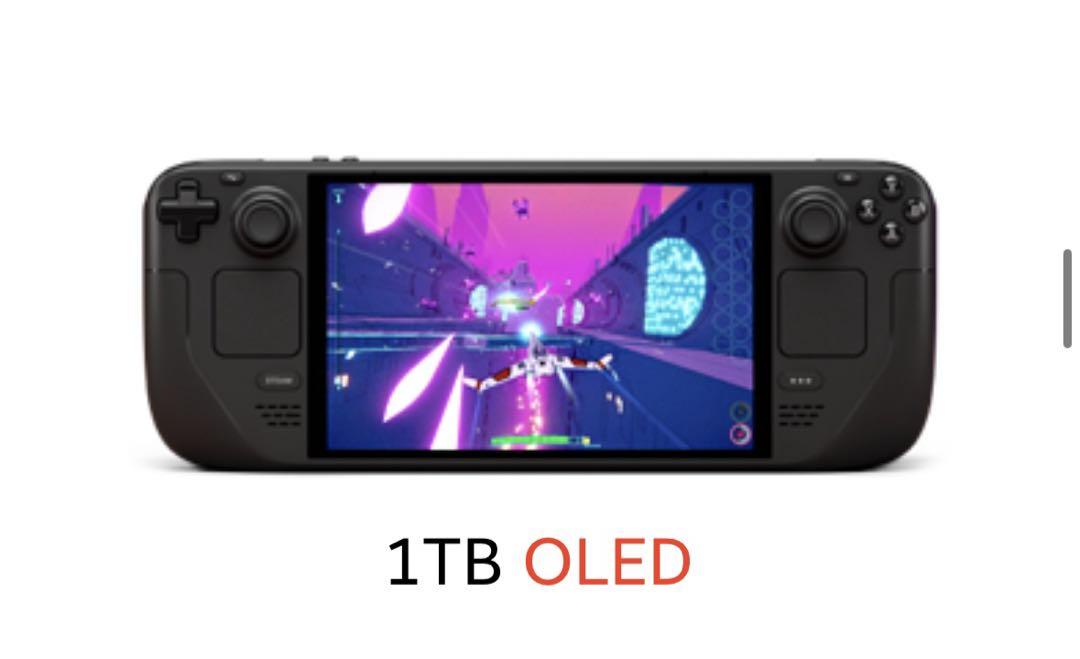 STEAM DECK OLED 1TB 最上位モデル（美品・ほぼ未使用)