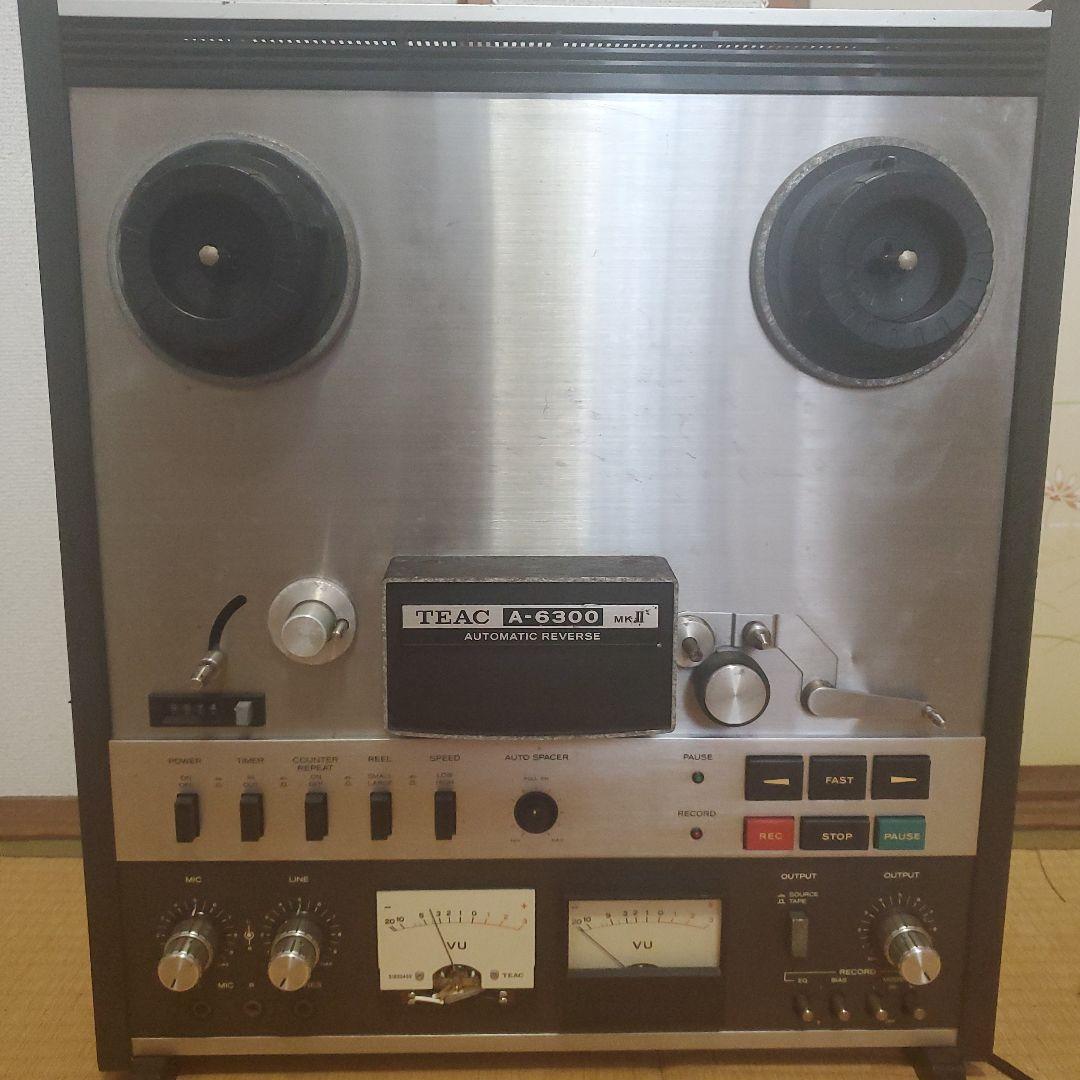 TEAC 心強い オープンリールデッキ A6300 MKⅡ 60Hz