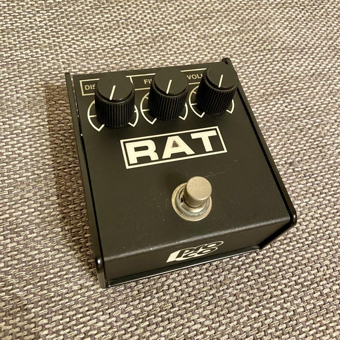 Proco RAT2 LM308N 1990年USA製 銀ネジ 変換コネクター付