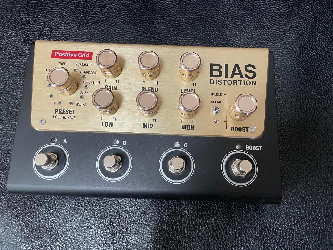 POSITIVE GRID BIAS DISTORTION