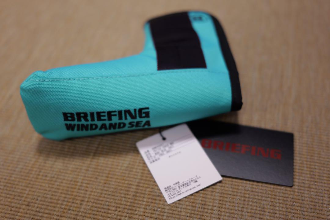 BRIEFING × WDS / PUTTER COVER 青っぽく WDS MINT