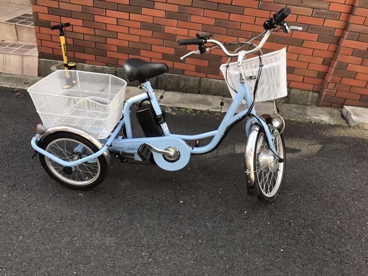 新品 長し 未使用 MG-TRM20EB 電動アシスト三輪自転車