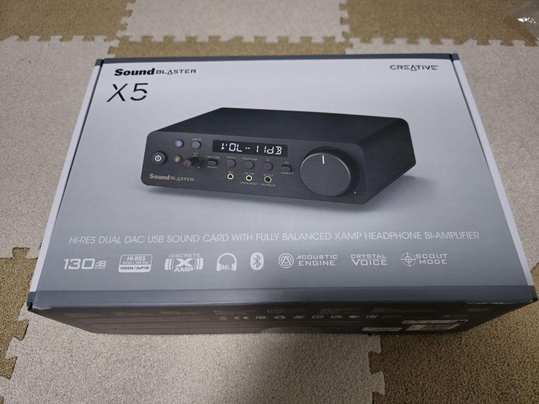 Sound Blaster さく X5サウンドブラスター X5