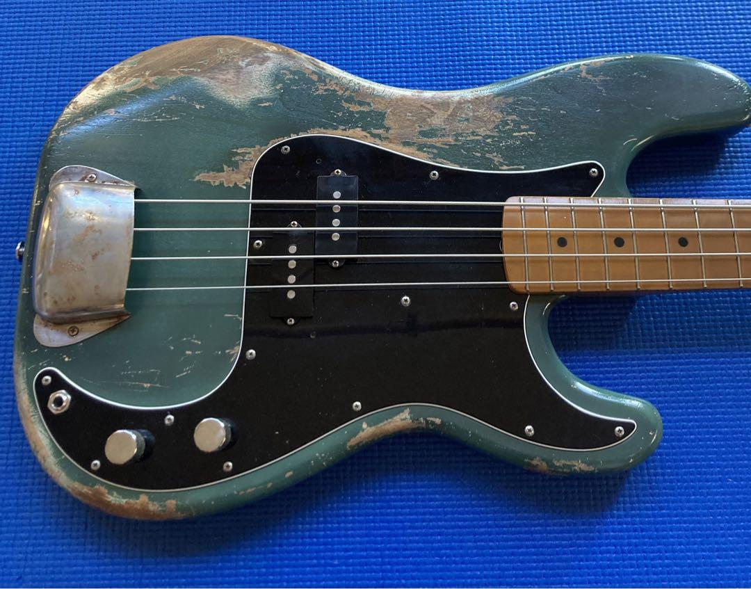 Fender Japan PB-57ラッカー塗装新品CTS使用 フジゲン製