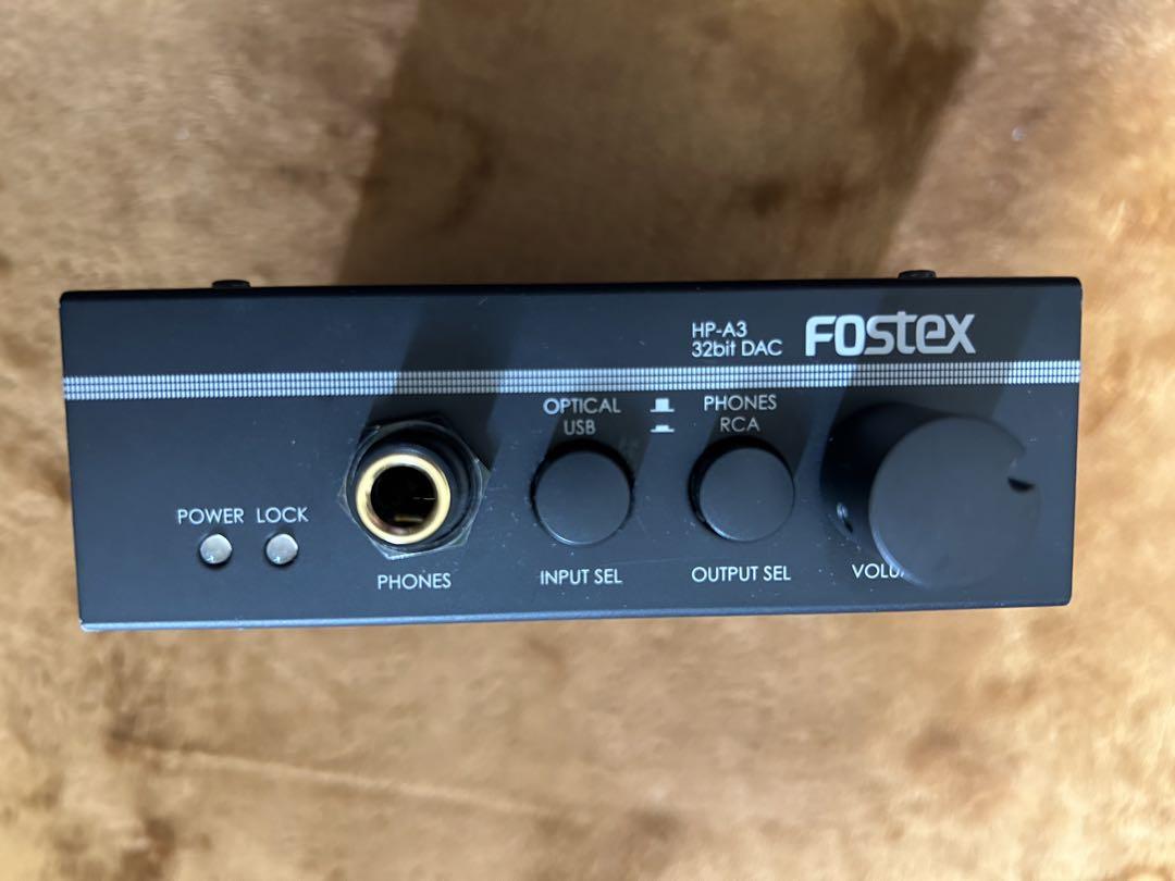 FOSTEX HP-A3 32bit DAC ヘッドホンアンプ