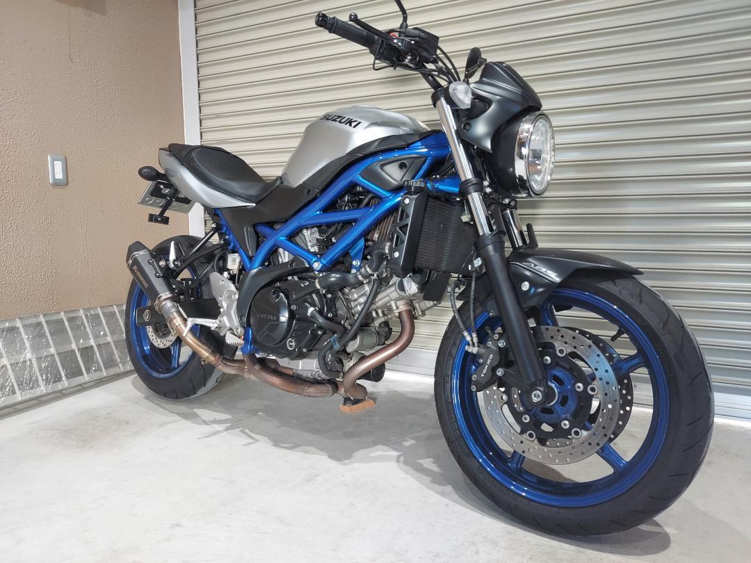 SV650ちょいカスタム VP55B 2020年式 結構美 名古屋現車確認お願い