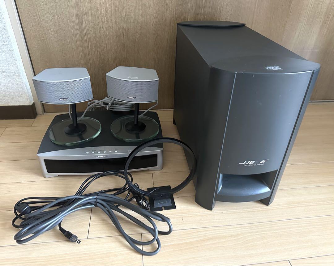 BOSE 厚く 321 GS Ⅱ DVDホームシアターシステム スタンド付ウーファー