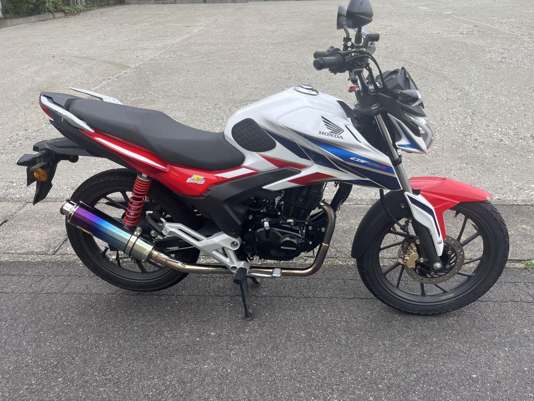 先着限定】cbf125r ホンダCBF125R 四角く