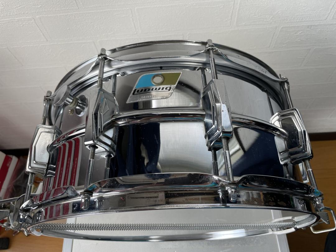 ludwig lm411 70年代スーパーセンシティブスネアドラム