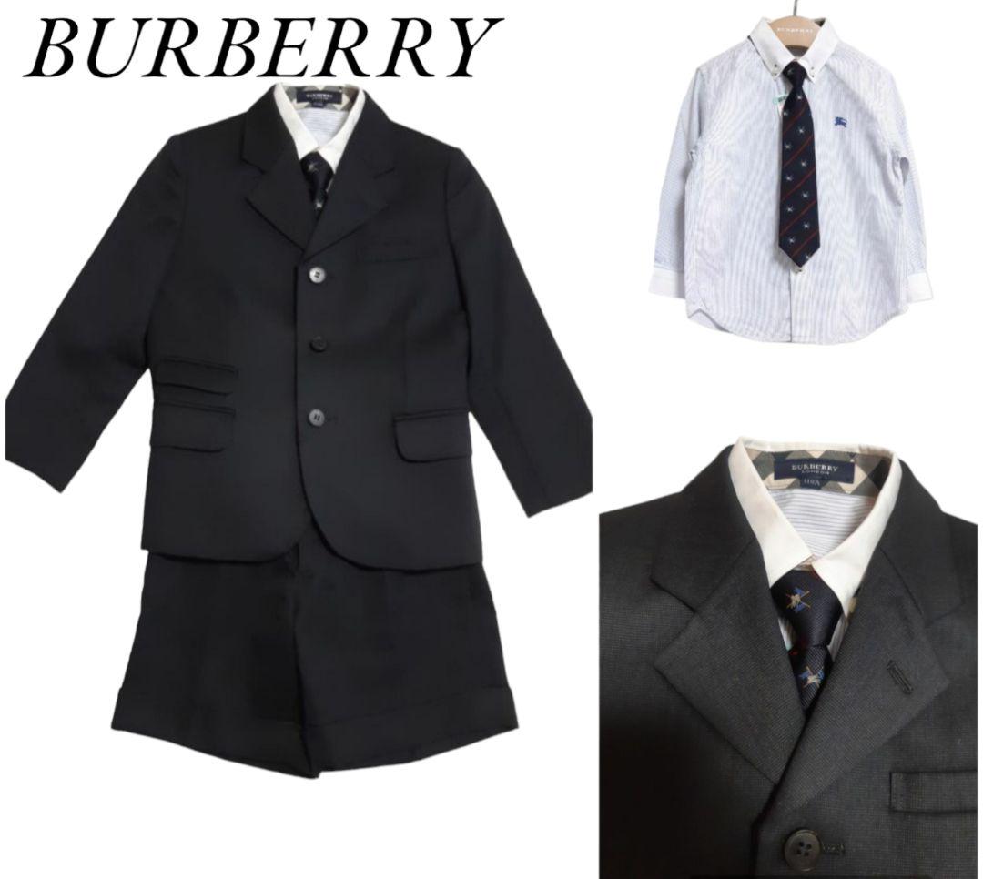 BURBERRY 愛くるし バーバリー キッズ スーツ シャツ ネクタイ 靴下 110