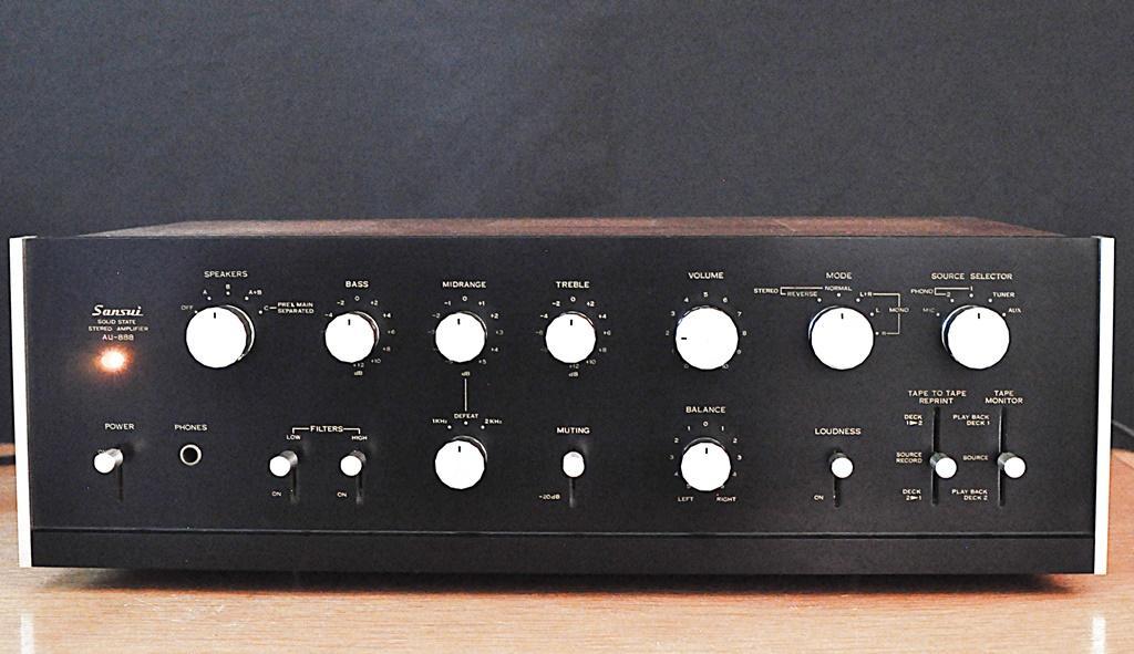 AU-888 SANSUI プリメインアンプ 整備済み動作品 多