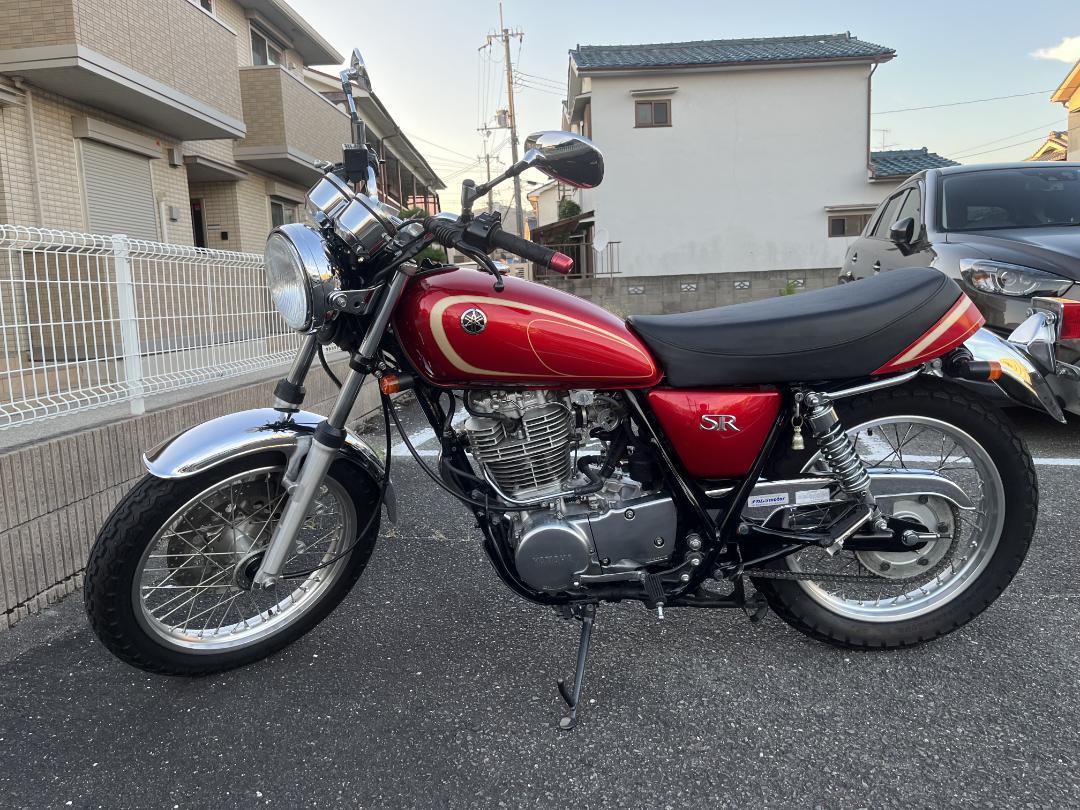 低走行車SR400 FI ヤマハ YAMAHA インジェクション式 古臭い 平成23年