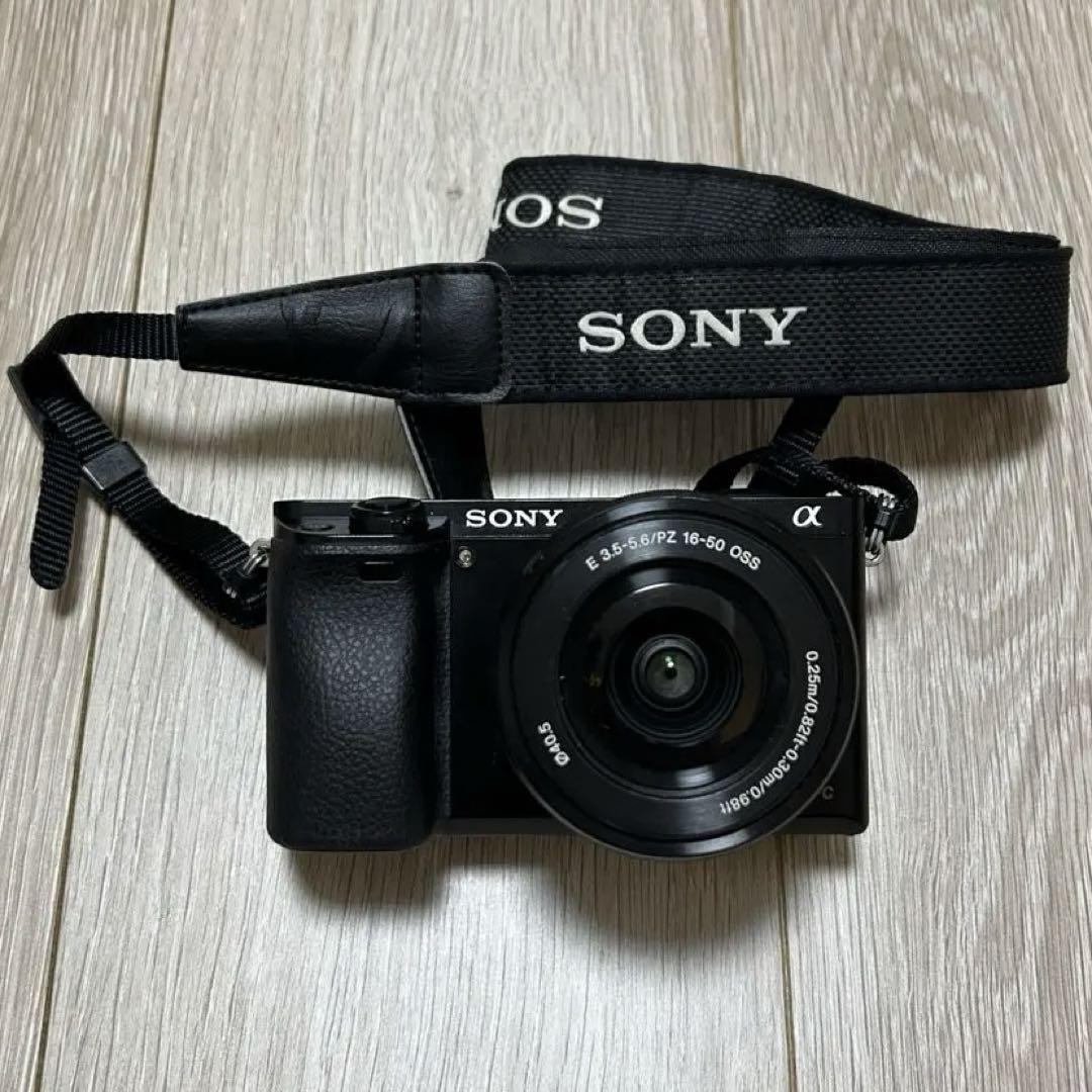 美品】SONY α6000 パワーズームレンズキット ダサく おまけ多数