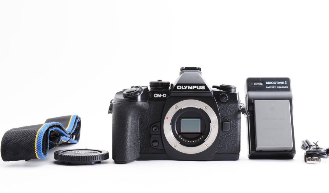 良品】OLYMPUS OM-D E-M1 ボディ：シャッター数 11457 ミラーレス一眼