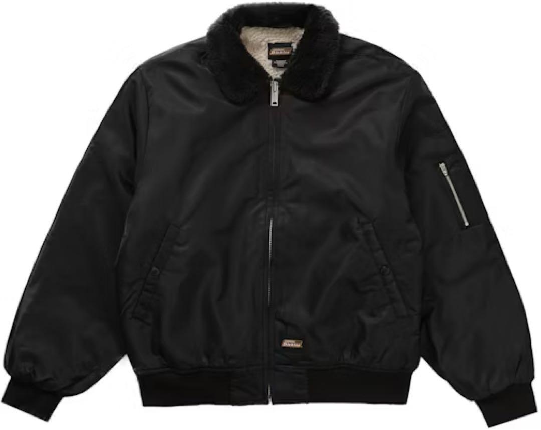 Supreme Dickies Fur 難い Collar Bomber Jacket Supreme Dickies Fur 難い Collar Bomber Jacket