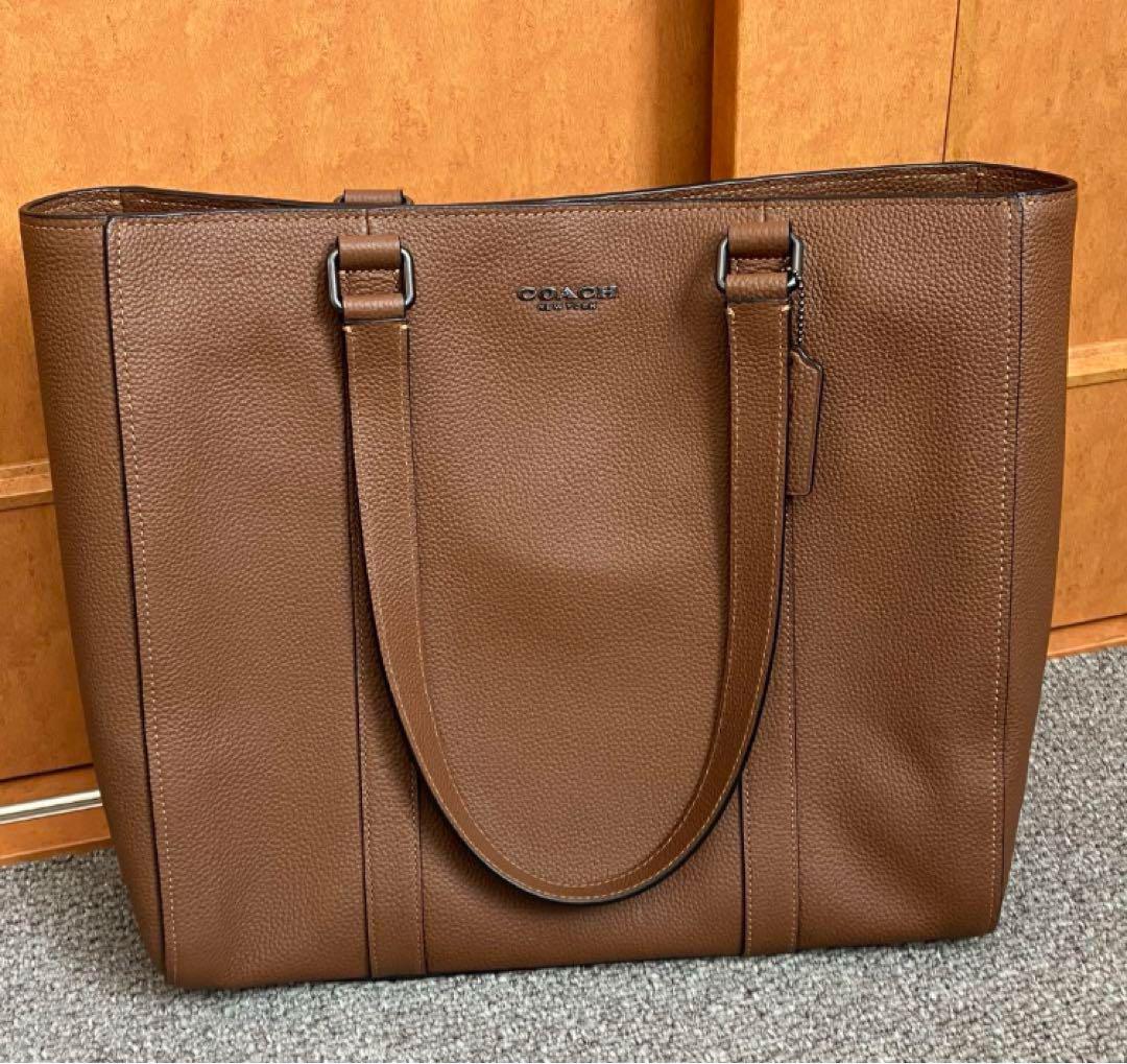 新品】COACH ハドソン 異 ダブルハンドル トートバッグ C8157