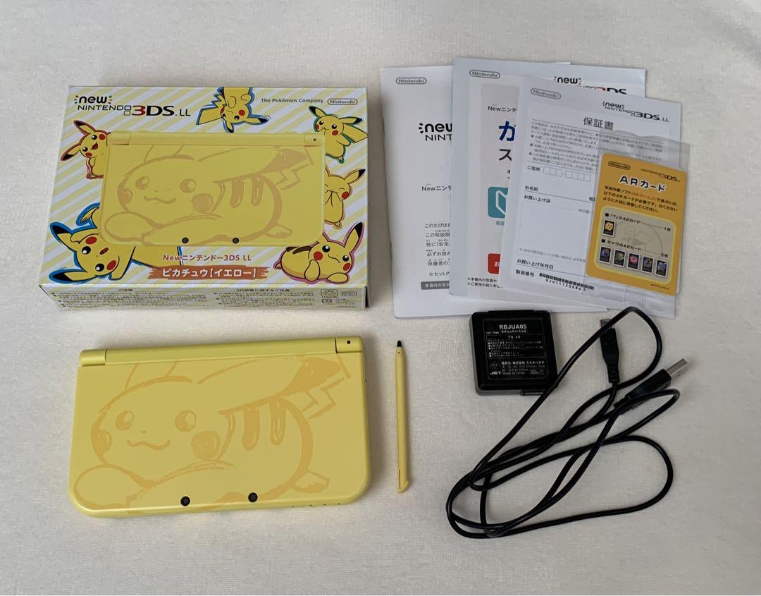 New ニンテンドー3DS LL ピカチュウ イェロー