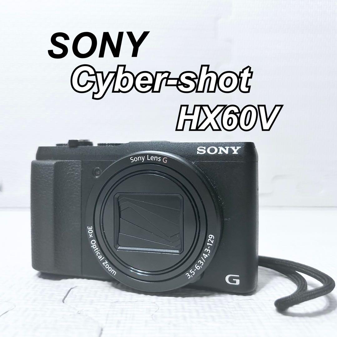 完動品】SONY 少ない Cyber-shot DSC-HX60V デジタルカメラ