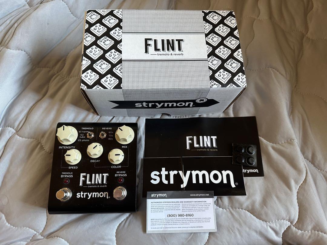 strymon FLINT V1 tremolo & reverb アダプター付