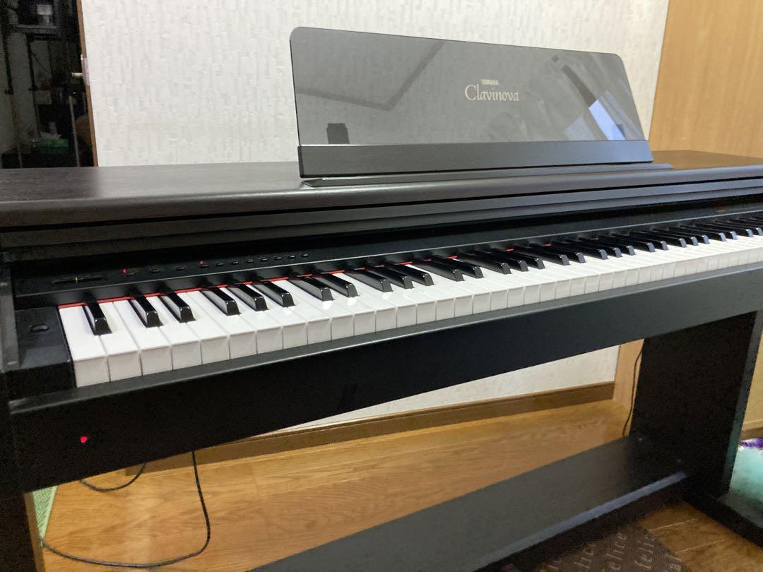 Yamaha Clavinova 暗 CLP-123 電子ピアノ