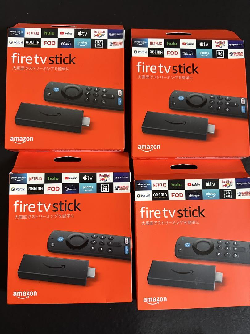 新品未開封未使用】Amazon fire tv stick第3世代 4個