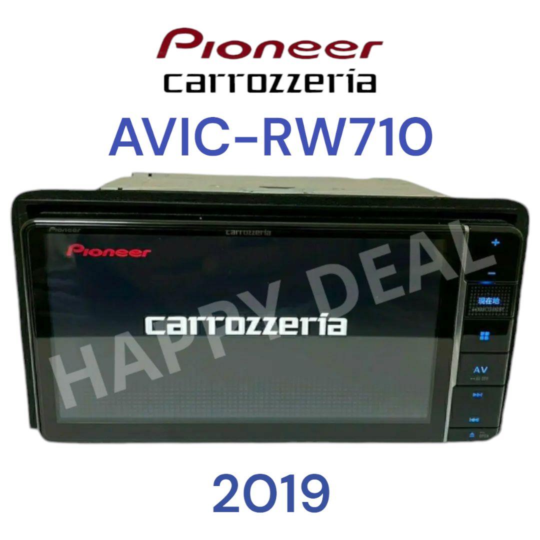 超美品☆carrozzeria AVIC-RW710 地図データ2019 楽ナビ