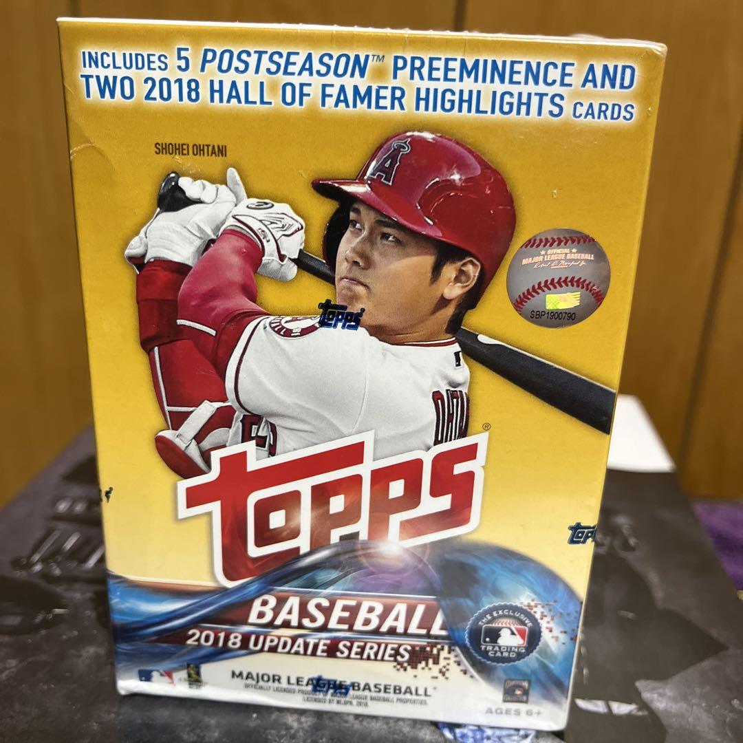 大谷翔平☆ 2018 Topps Update Blaster 面倒臭い Box レア