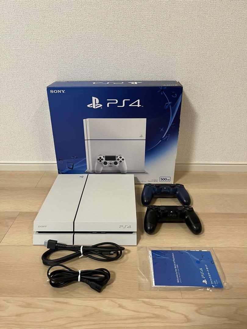 PlayStation®4 グレイシャー・ホワイト 500GB CUH-120…