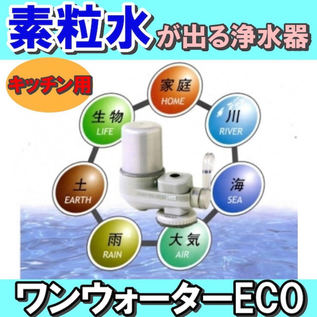 新品未使用】フリーサイエンス 素粒水ワンウォーターEco 本体 浄水器