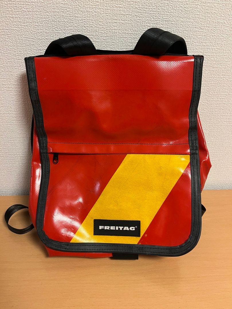 FREITAG】フライターグ ボナンザ 廃盤モデル イエロー✕レッド 賢い