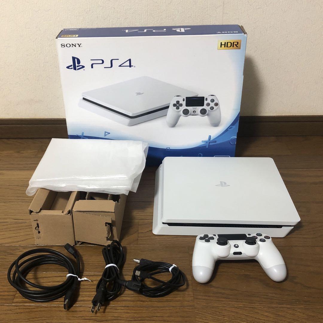 PlayStation®4 グレイシャー・ホワイト 500GB CUH-210…