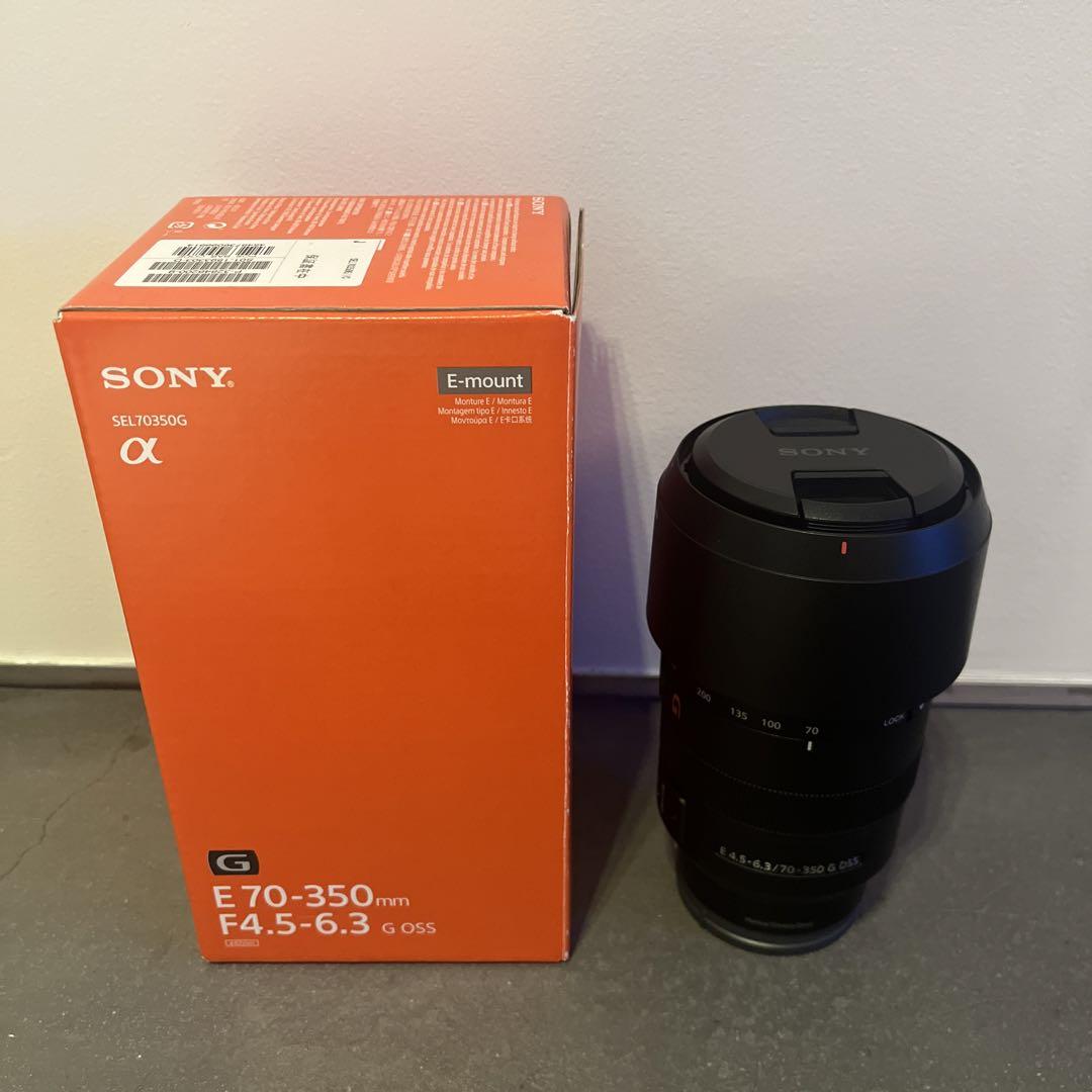 美品】SONY SEL70350G E70-350F4.5-6.3 G OSS